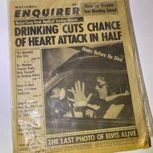 Historic Elvis newspaper